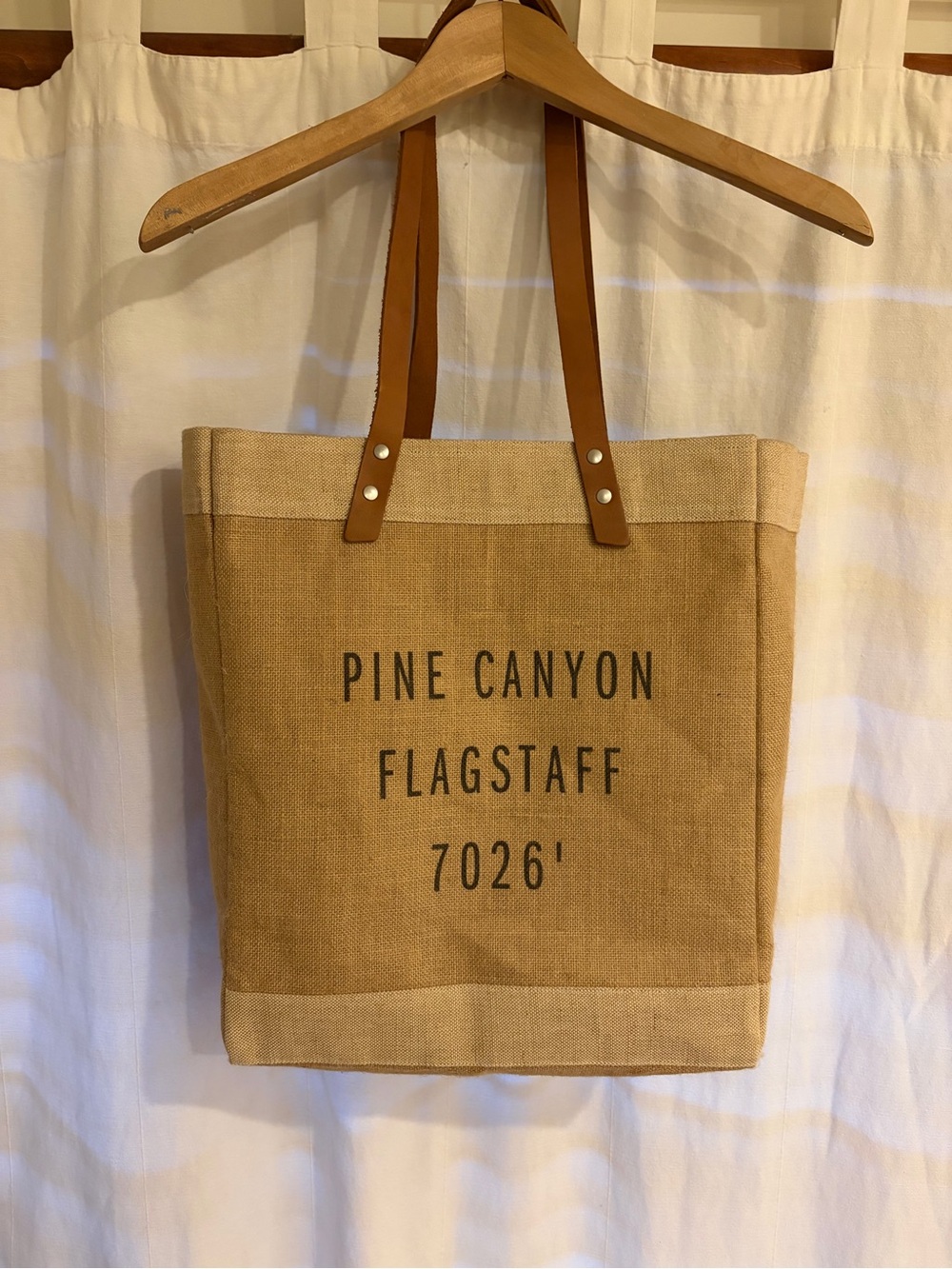 Apolis Global Citizen Pine Canyon Flagstaff. The Original Market Tote.